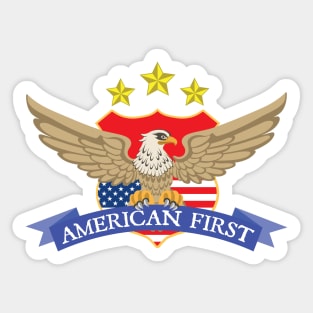 American First Sticker